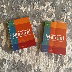 Seventh edition publication, manual of American psychological association